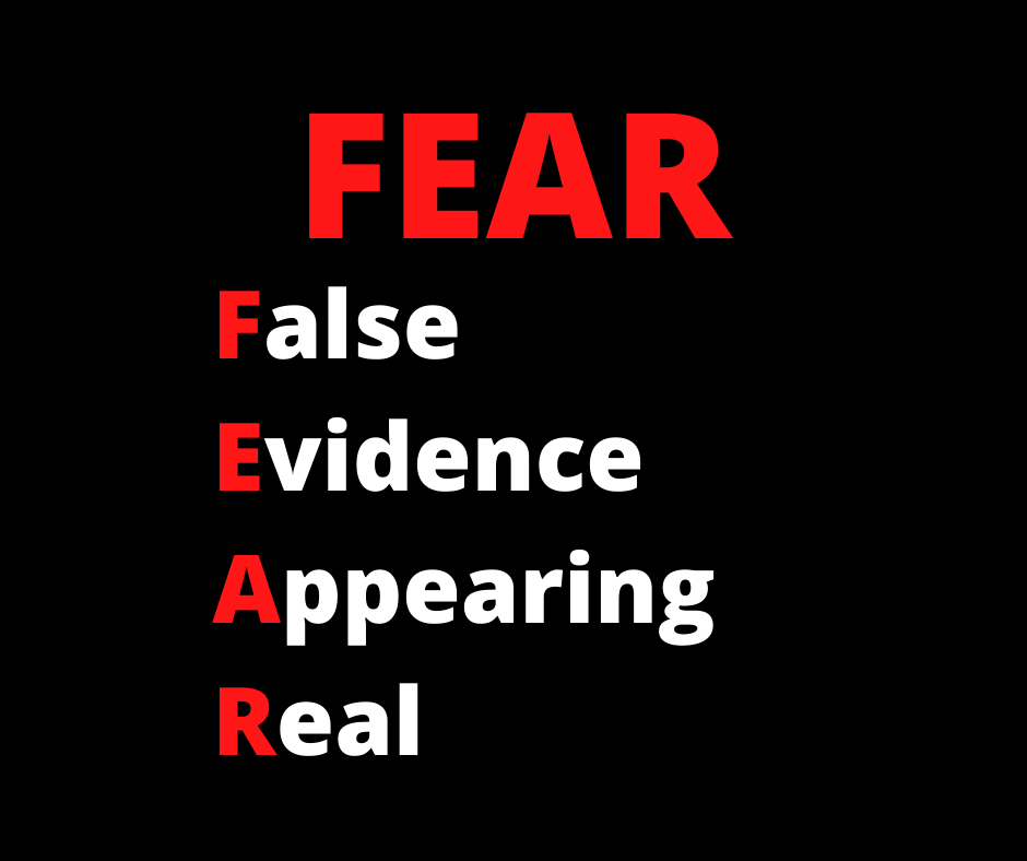 You are currently viewing FEAR – False Evidence Appearing Real
